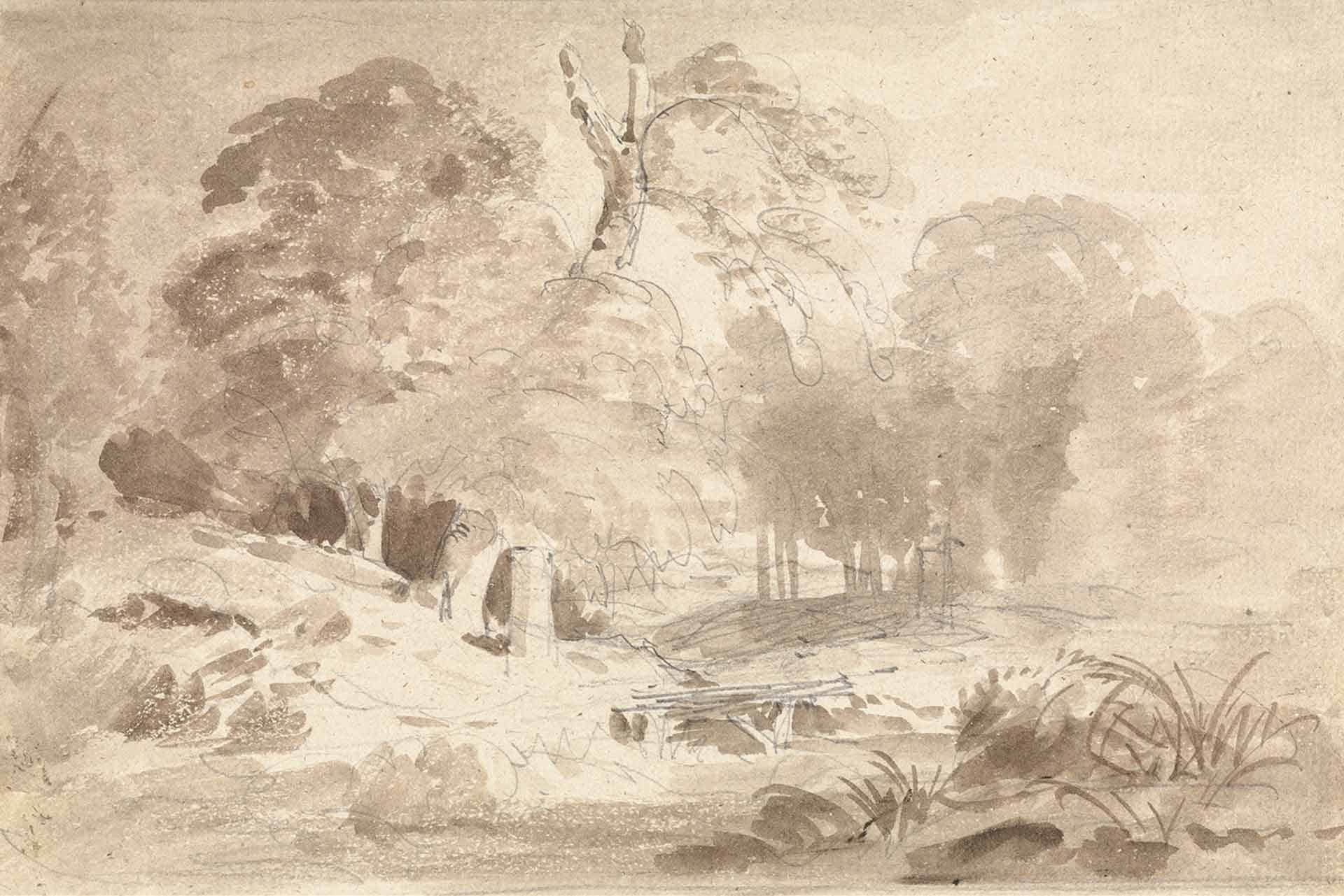 Sepia Scape