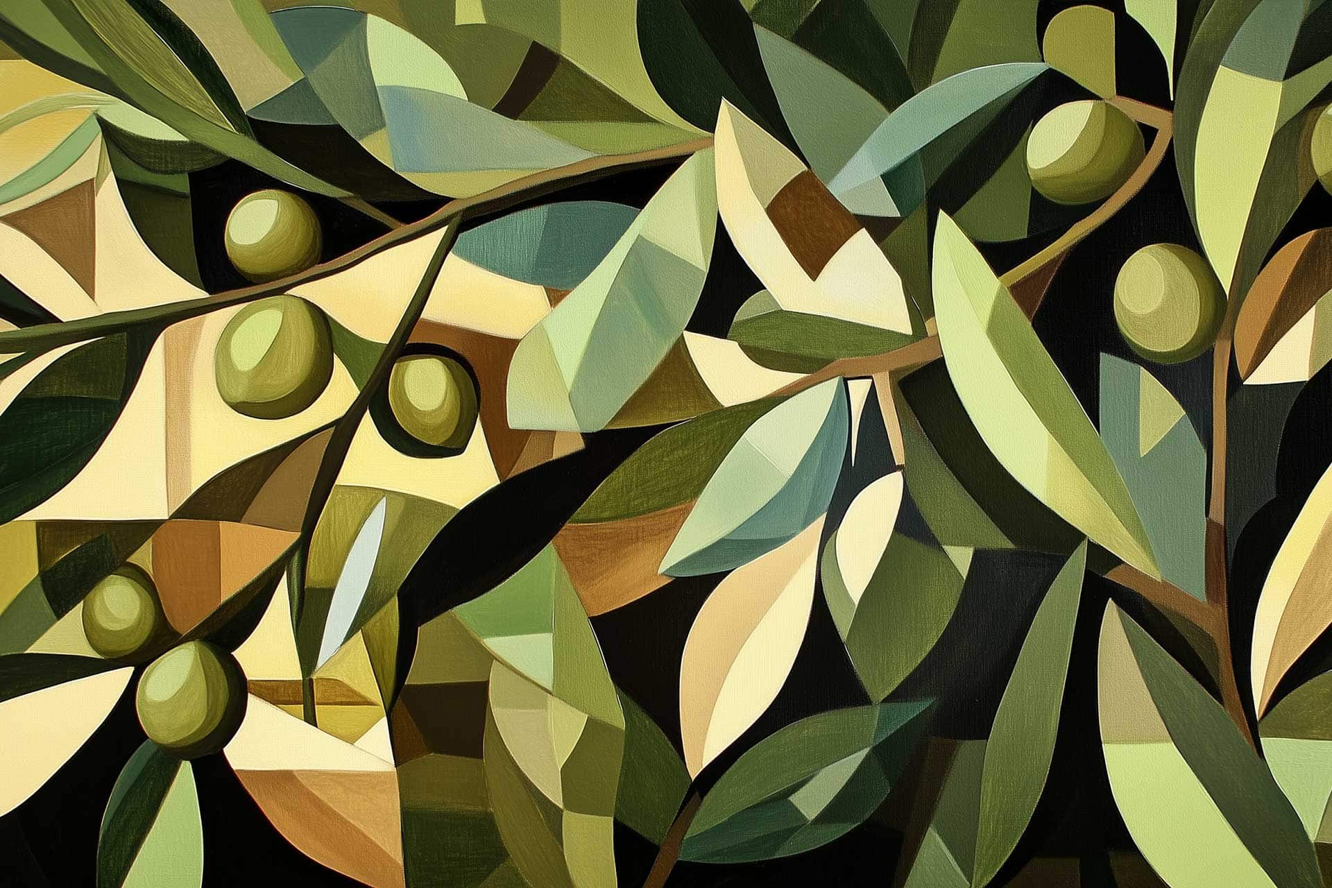Cubist Olive