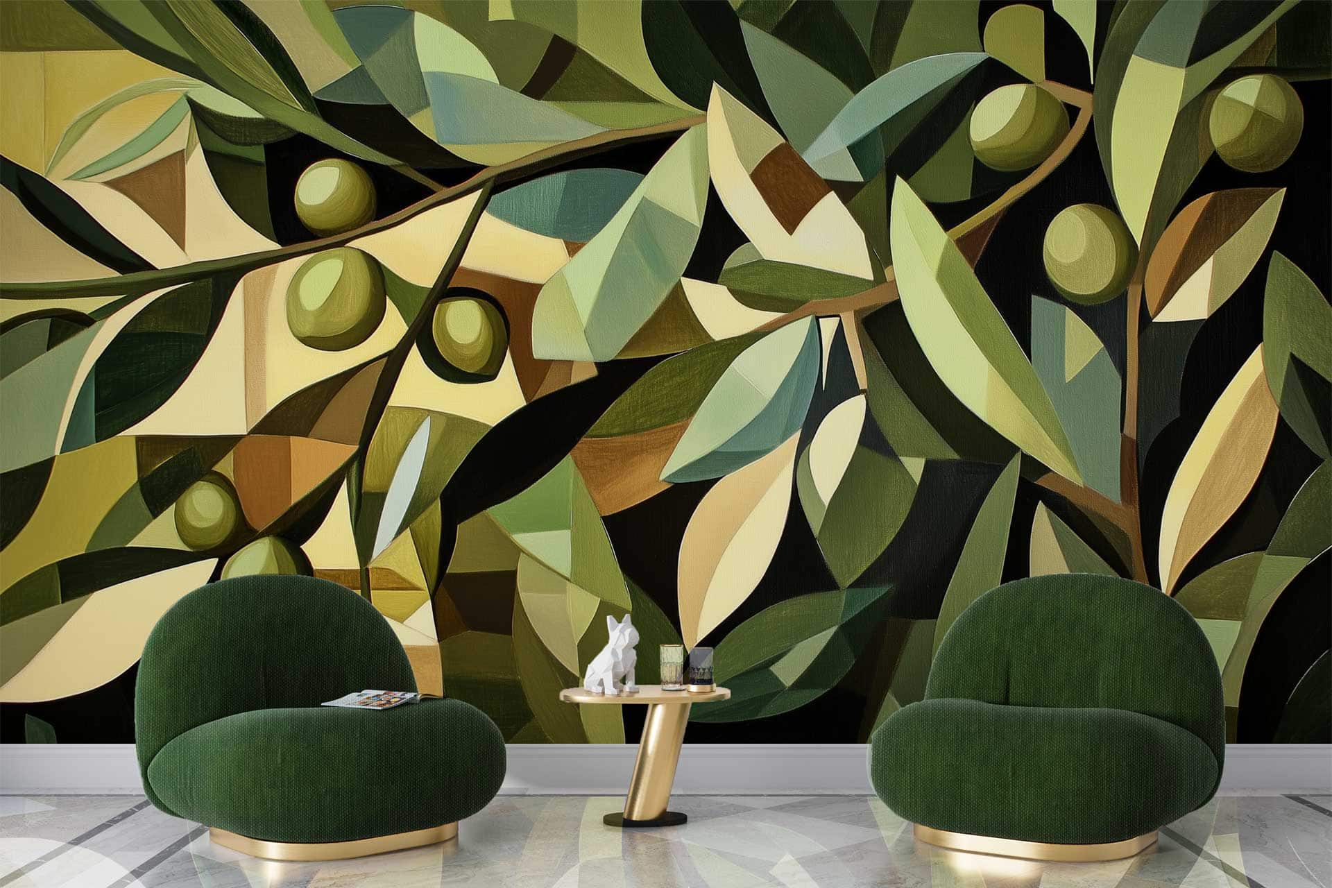 Cubist Olive