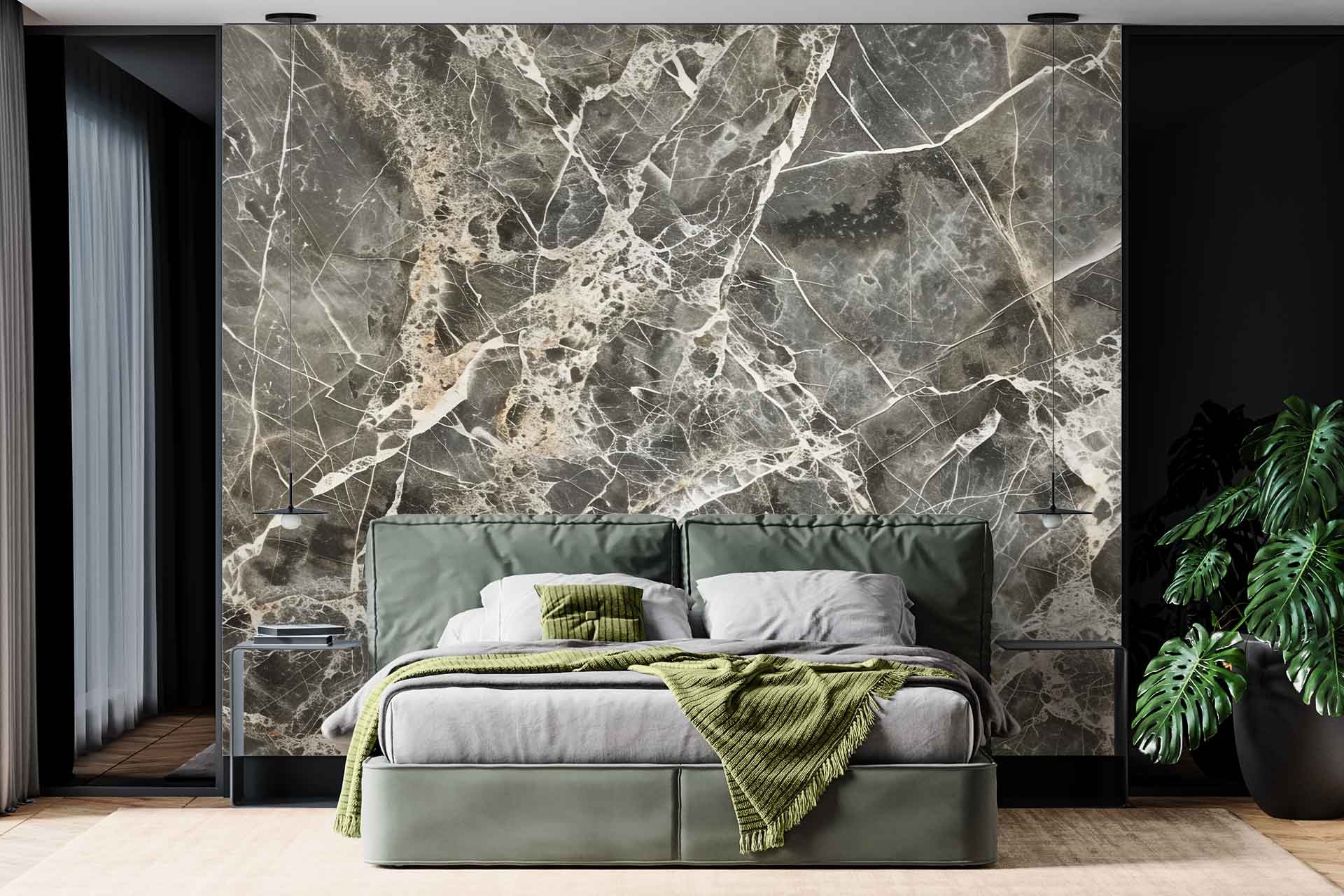 Marbleised