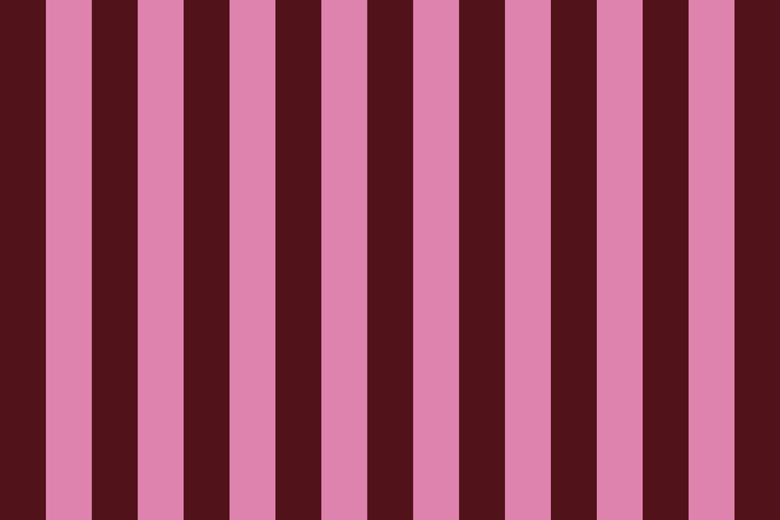 Burgundy &amp; Pink Stripe