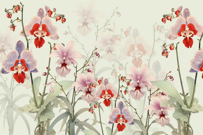Orchid in red