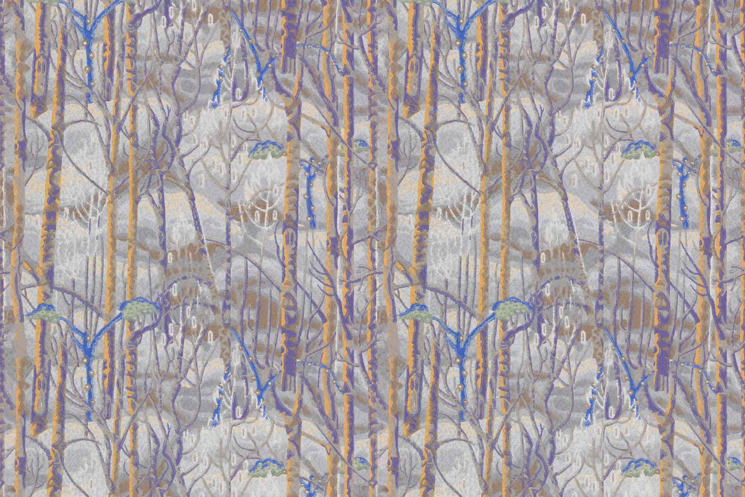Blue in Birch
