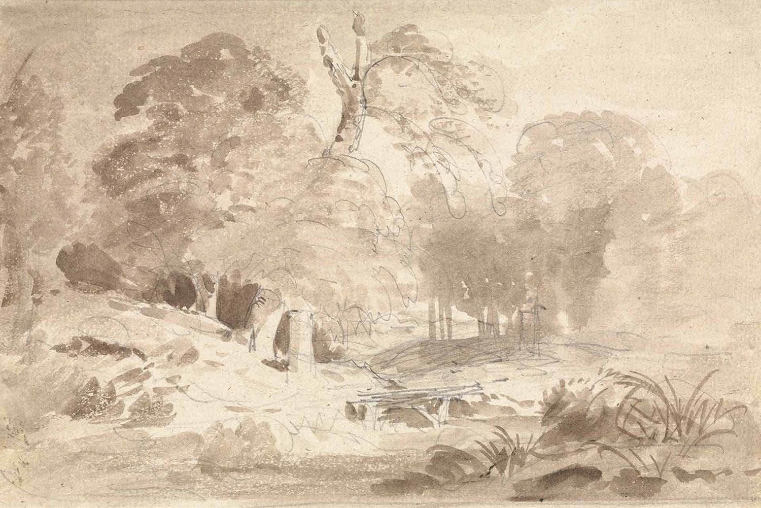 Sepia Scape