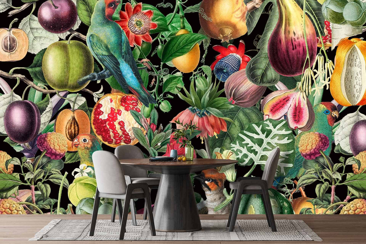 Parrots and Plums