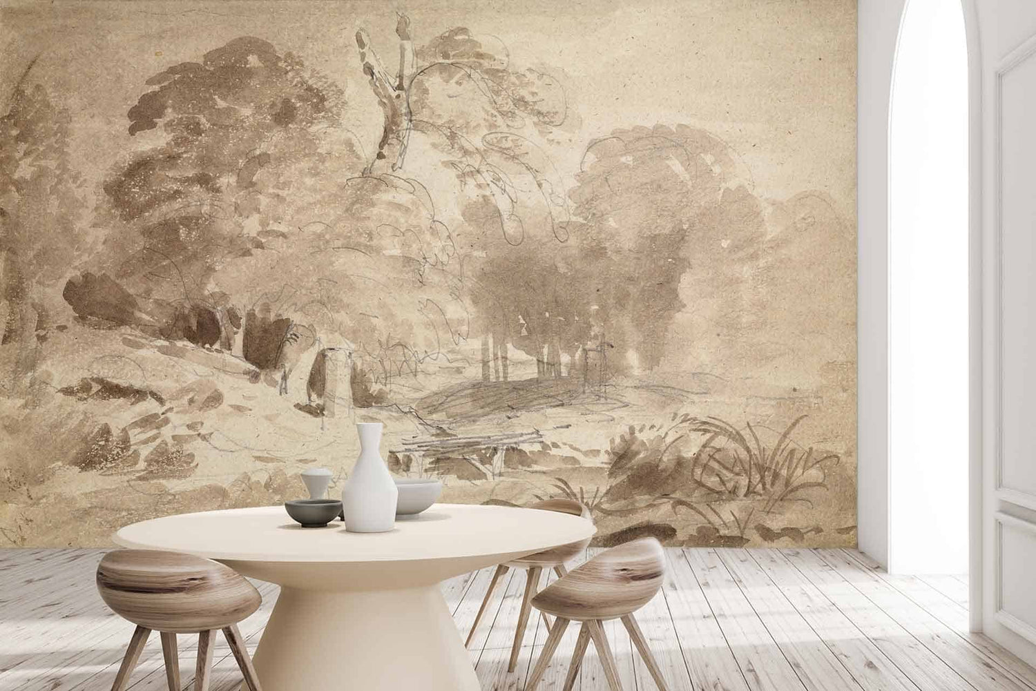Sepia Scape