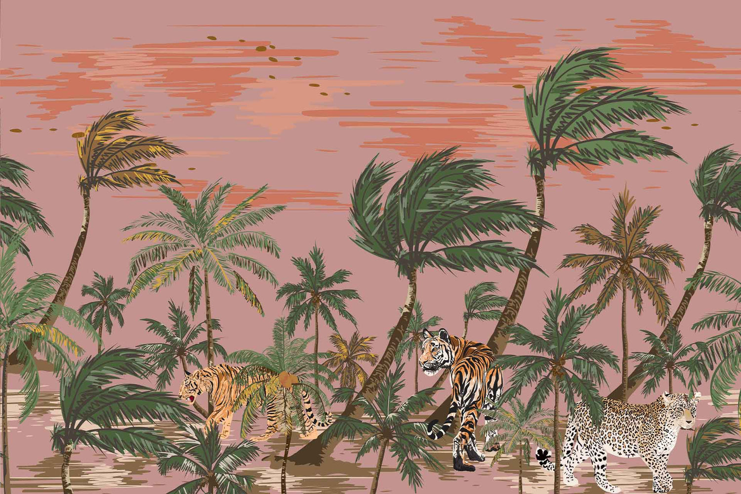 Tigers in the Breeze