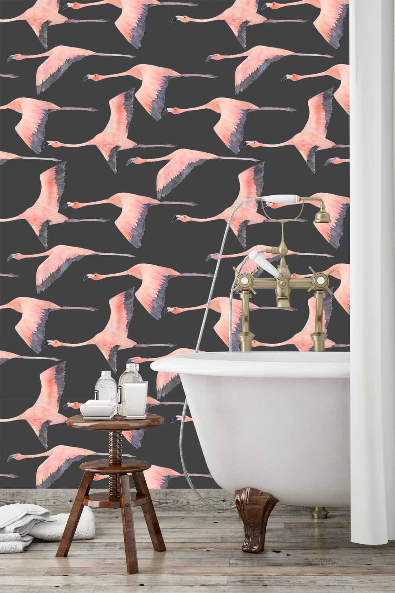 Flying Flamingo