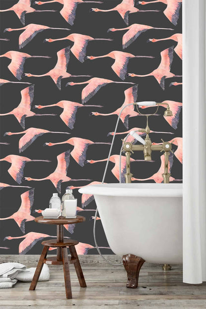 Flying Flamingo