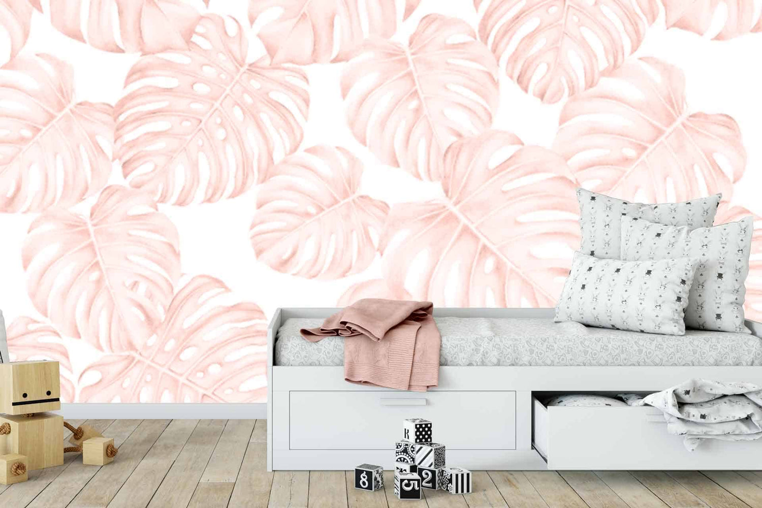 Pink Leafy Monster