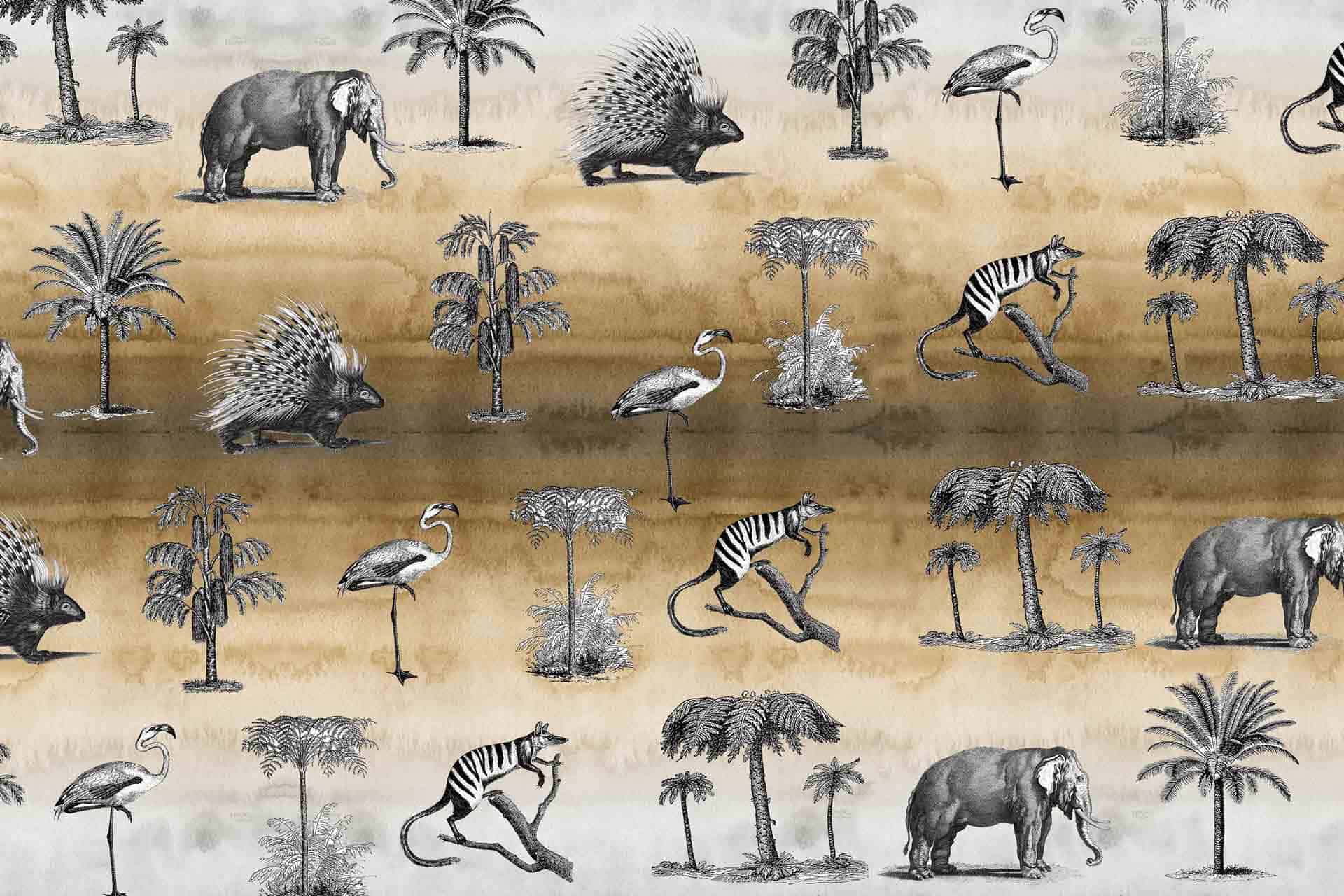 Sunset Animals