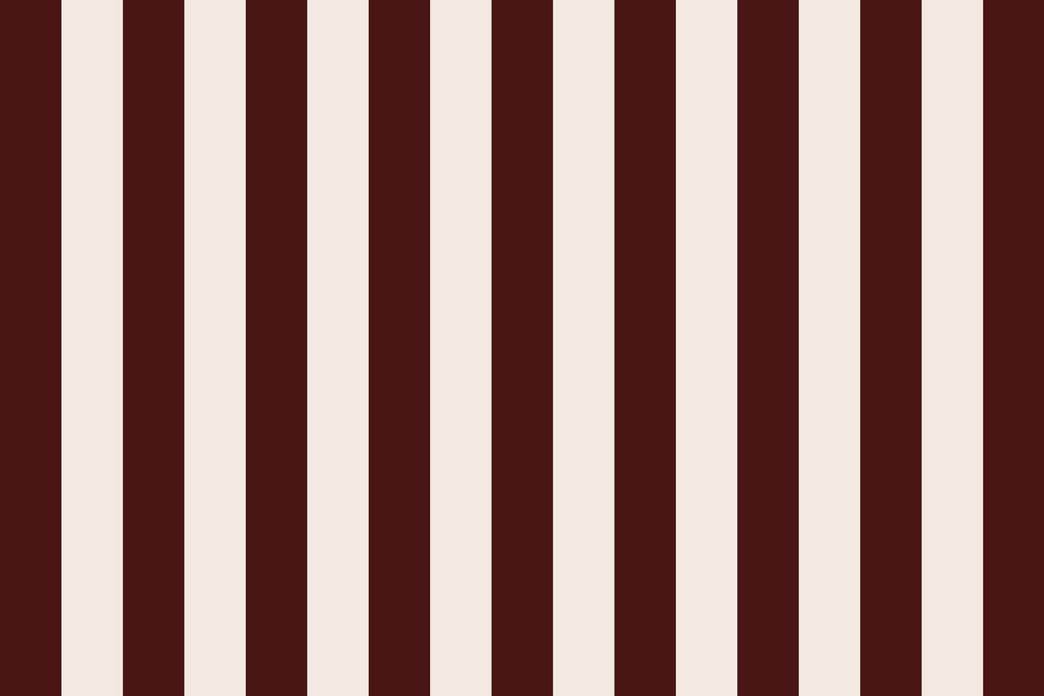 Maroon &amp; Cream Stripe