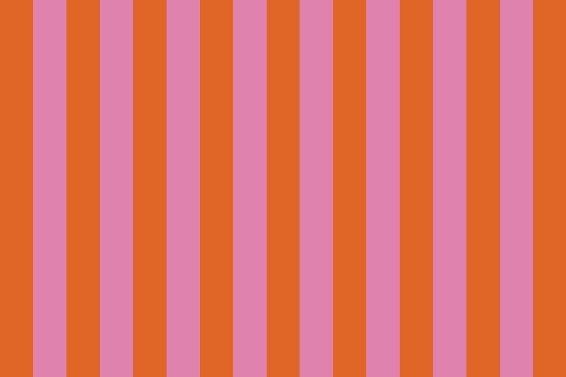 Orange &amp; Pink Stripe